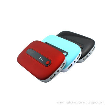 2014 New 13,000mAh, Dual Output Round Portable Power Bank, 5V-1.5A